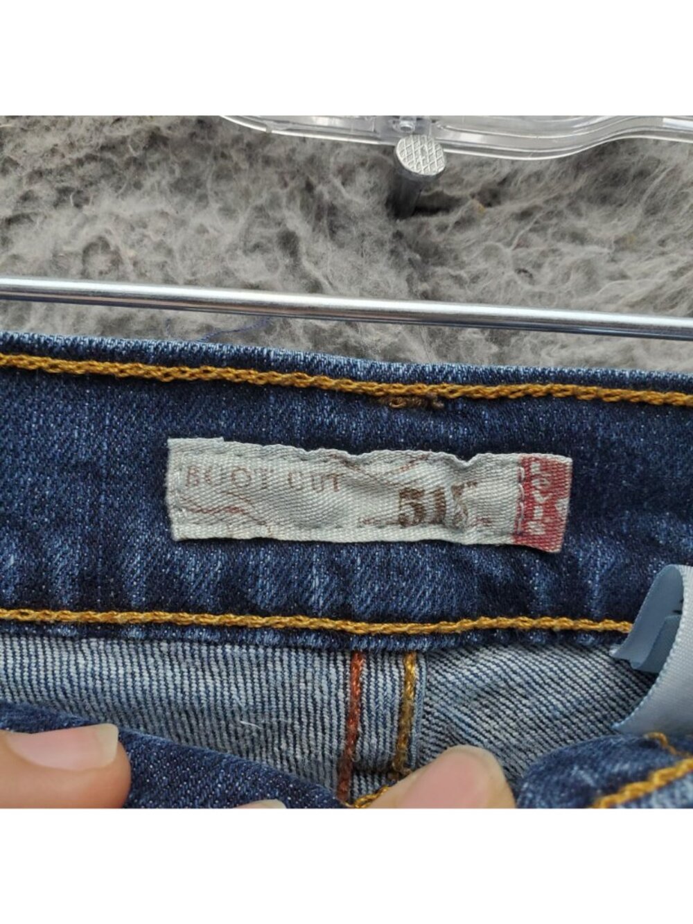 Levis Jeans Womens Size 10 Blue Bootcut Stretch Denim *Read* - Picture 2 of 11